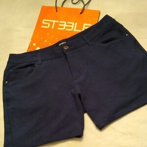 Steele Navy Shorts